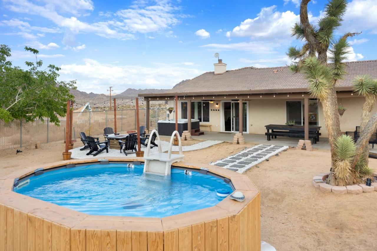 Alana House - Pool, Hot Tub, Bbq, Fire Pit And Walk To Hikes! Home Joshua Tree Exteriör bild