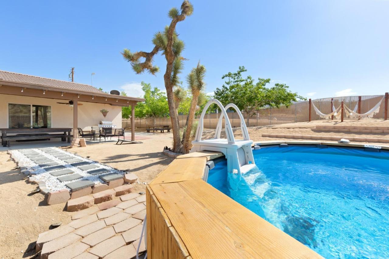 Alana House - Pool, Hot Tub, Bbq, Fire Pit And Walk To Hikes! Home Joshua Tree Exteriör bild